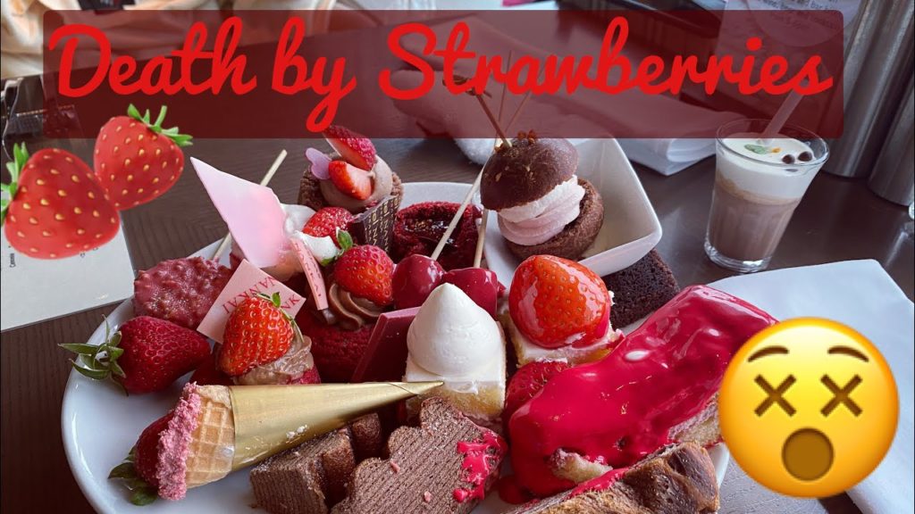 Strawberry buffet in Swissotel Nankai ! 「Galentine's Day」Indonesian SUB