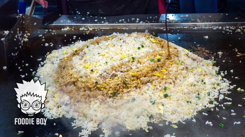 Pork Fried Rice / Taiwanese Street Food / Liuhe Night Market, Kaohsiung Taiwan