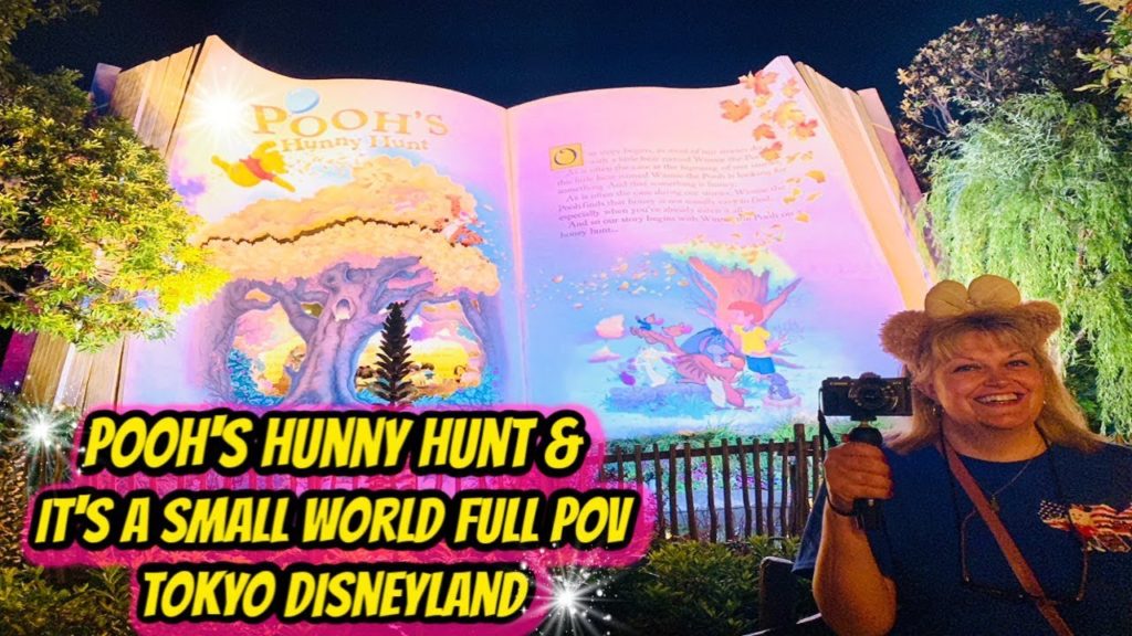 TOKYO TUESDAY | TOKYO DISNEYLAND DAY 4 PART 4 | IT'S A SMALL WORLD & POOH'S HUNNY HUNT FULL POV