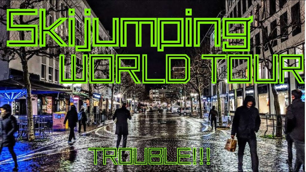 [vlog] Happen!!! Can't move in the storm/skijumping /worldcup /