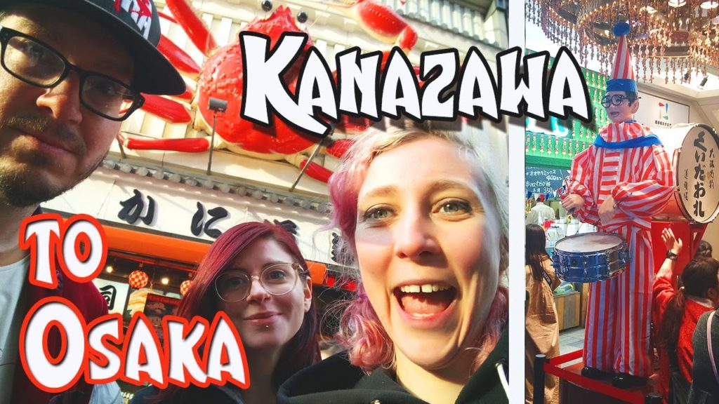 Riding the Thunderbird | Kanazawa to Osaka, First Impressions of Osaka (it's crazy!!!)