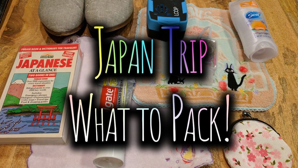 What To Pack For Japan – 12 MUST HAVE Items You Can't Forget! – Snubs Report What To Pack For Japan - 12 MUST HAVE Items You Can't Forget! - Snubs Report