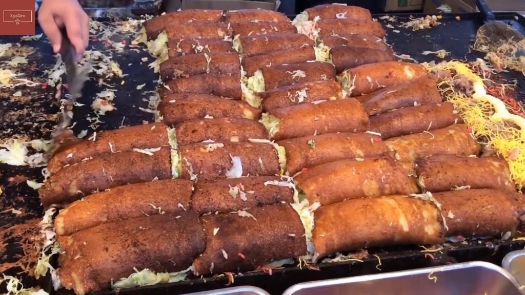 Japanese Street Food - Okonomiyaki