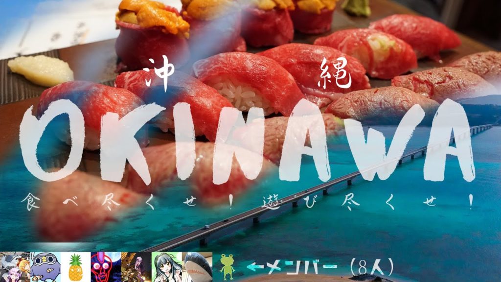 【沖縄旅行】冬でも海満喫！動画投稿者8人が行く、絶景沖縄車旅【グルメ&ダイビング】