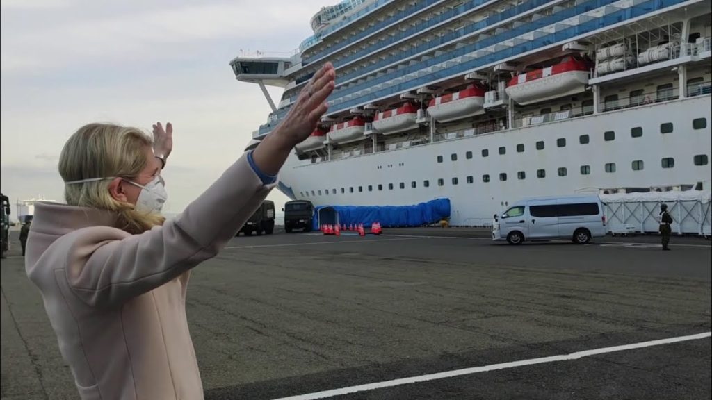 President Jan Swartz Greets Diamond Princess | Princess Cruises