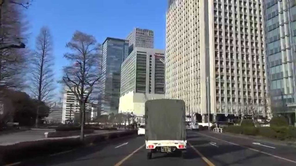 [drive japan]白金高輪-六本木-霞ヶ関-大手町の風景(Shirokane-Roppongi-Kasumigaseki)
