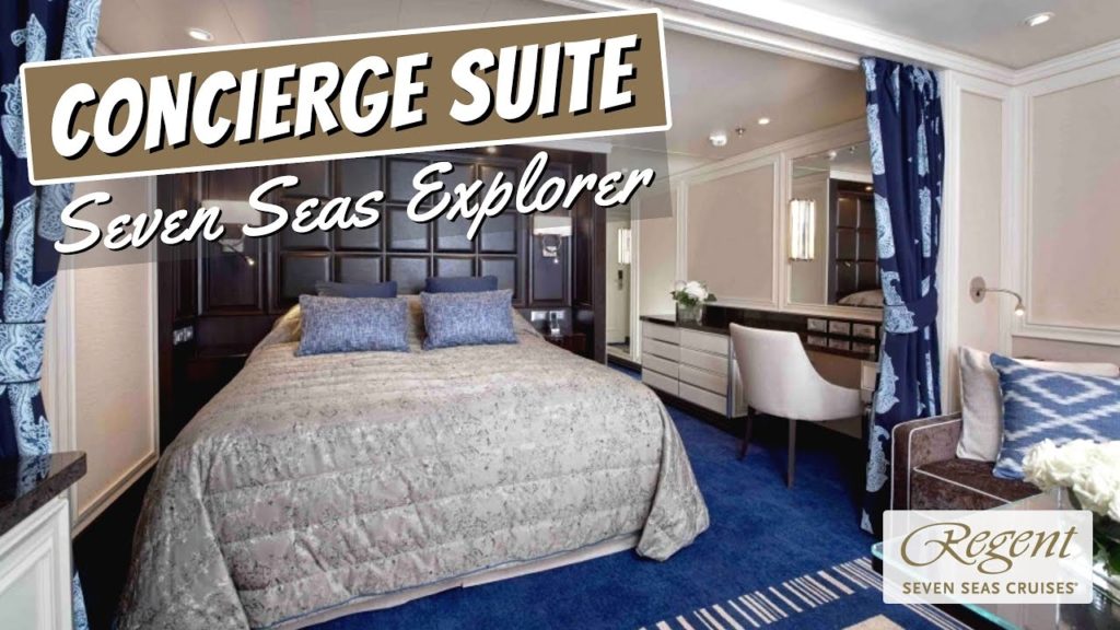Regent Seven Seas Explorer | Concierge Suite Walkthrough Tour & Review | 4K
