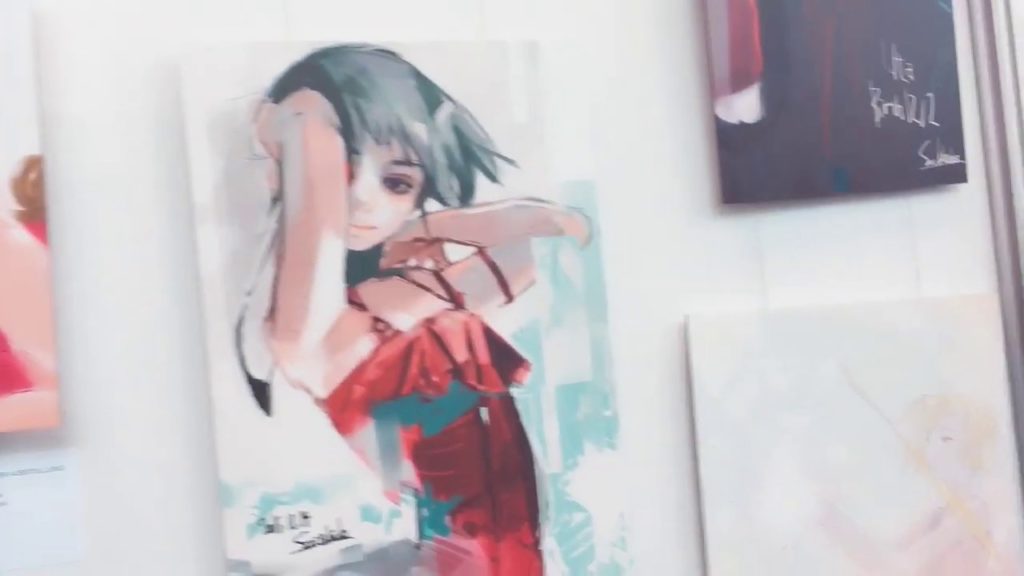Tokyo ghoul exhibition at animagic 2019