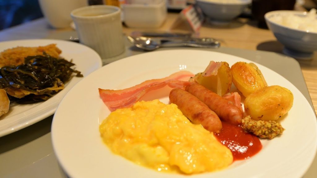 The second breakfast of the trip of Okinawa 停電のJALシティ那覇で二日目の朝食は県産豚がうまい:Gourmet Report グルメレポート The second breakfast of the trip of Okinawa 停電のJALシティ那覇で二日目の朝食は県産豚がうまい:Gourmet Report グルメレポート