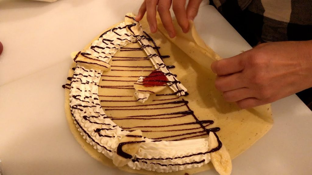精密クレープ職人japanese street food - creamy crepe compilation ICE CREAM CREPE Compilation Tokyo Japan マリオン