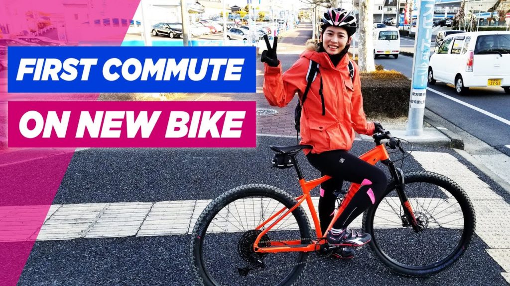 Wife Tries Commuting By Bike on Her New MTB 😊