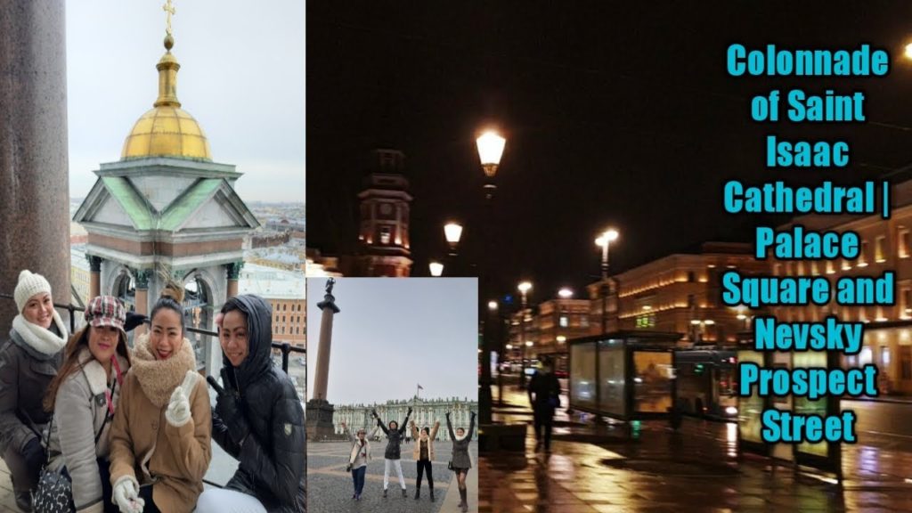 Colonnade of Saint Isaac Cathedral | Palace Square | Nevsky Prospect