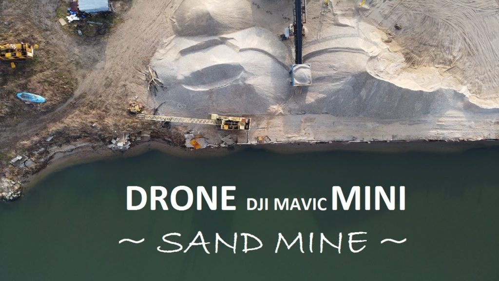 Dji Mavi Mini | SAND MINE | Cinematic Footage 2.7K