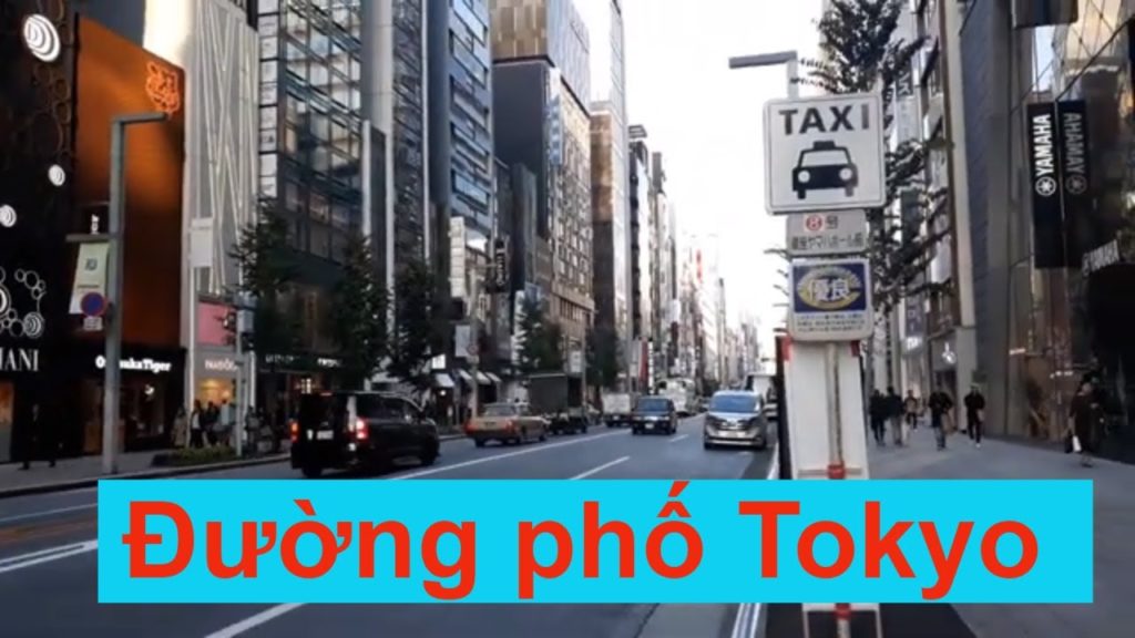 Du lịch Nhật Bản - Đường phố Tokyo