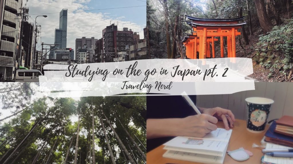 [PART 2] JAPAN | Kyoto & Osaka | Studying and Wandering | Traveling Nerd