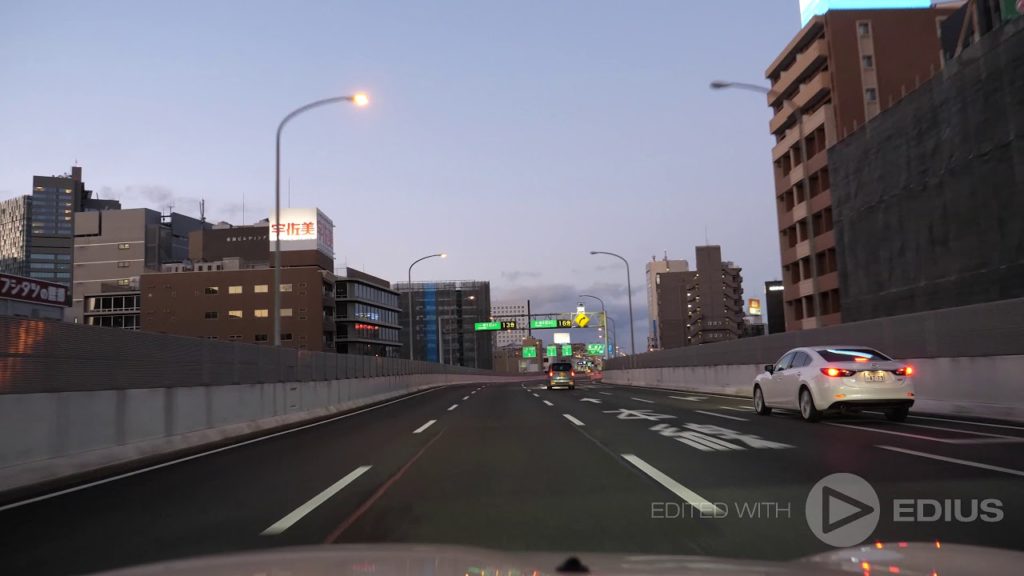 Nagoya Expressway drive 名古屋 守山 東海IC 一宮西IC