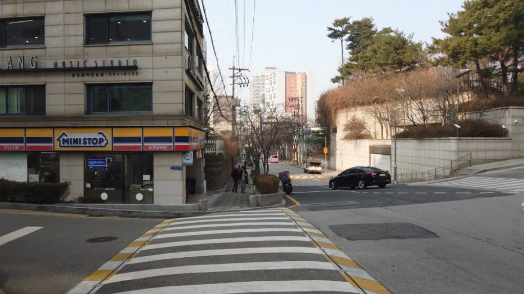 [ 4K ] Korea, Walking from Seoul Arts Center to Seoul Nat'l Univ  of Education Station  ,예술의 전당▶교대역