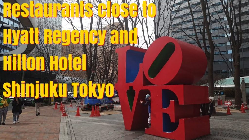 Restaurants walking distance from Hyatt Regency and Hilton Hotel Shinjuku Tokyo