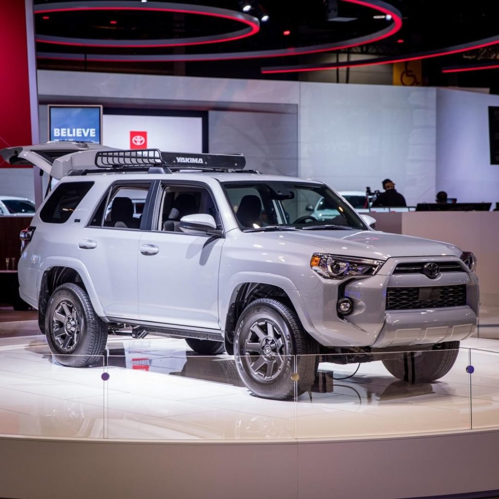 Take a hike with the new #4Runner Trail Special Edition  equipped with TRD Off-R...