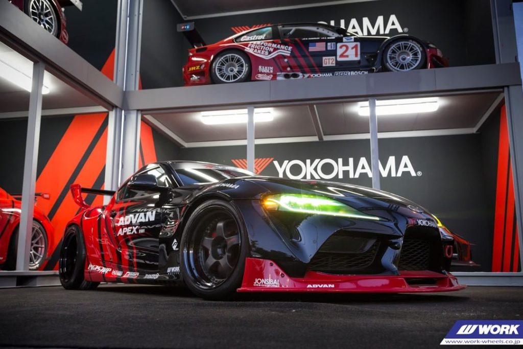 @garrettsjarboe Toyota GR Supra on WORK Meister S1 #artofwheel #meisters1 @yokoh...