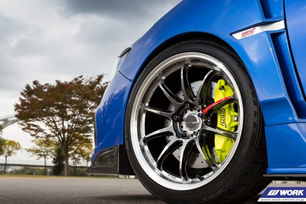 @rowen_jp Subaru STI on NEW WORK Emotion ZR10 #artofwheel #zr10...