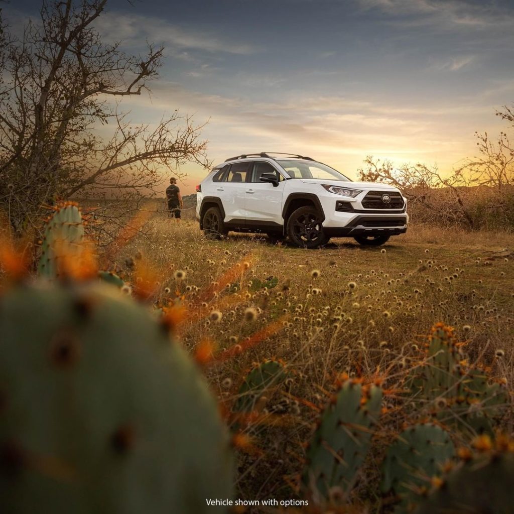 Always on point.  #RAV4 #TRD #LetsGoPlaces...