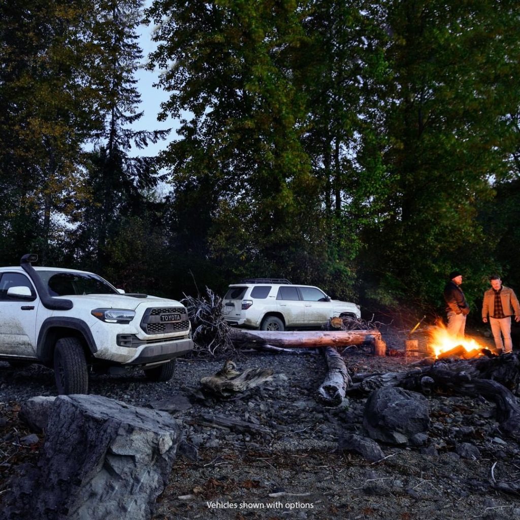 The next great campfire story is yours for the making. #Tacoma #4Runner  #TRD Pr...
