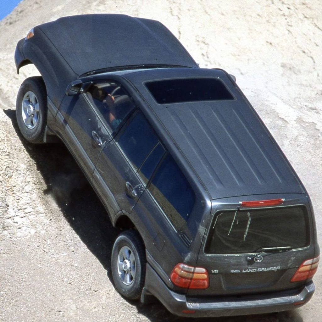 Tackle any grade with the highest grade. #TBT 1998 #LandCruiser #LetsGoPlaces...