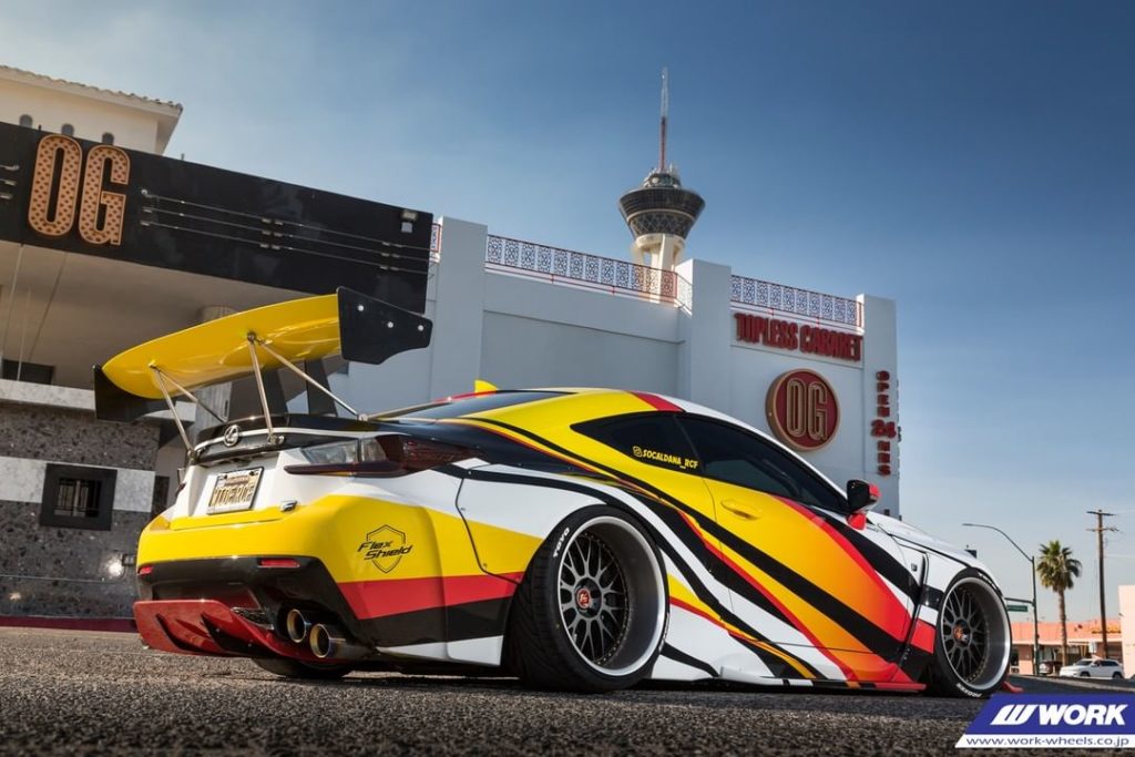 @socaldana_rcf Lexus RCF on WORK VS-XX #artofwheel #vsxx @jonsibal...