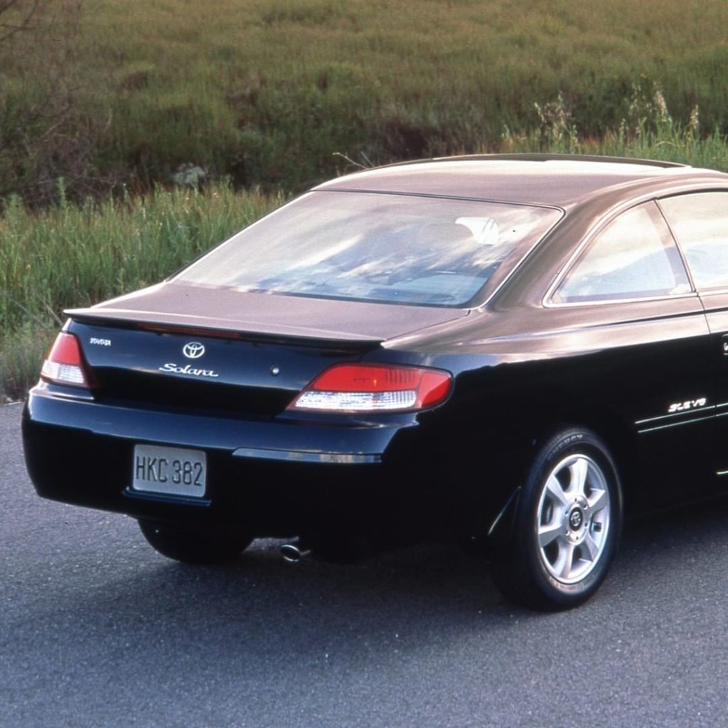 Curved, captivating and classy. That's the 1999 #Solara. #TBT #LetsGoPlaces...