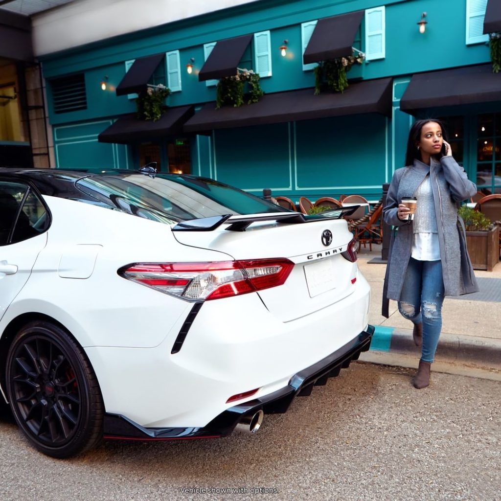 Achieve everything you desire. #Camry #TRD #LetsGoPlaces...