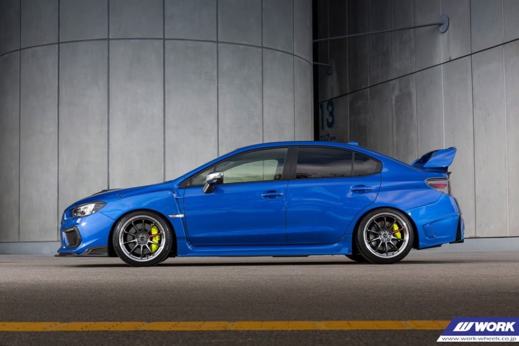 @rowen_jp Subaru STI on NEW WORK Emotion ZR10 #artofwheel #zr10...
