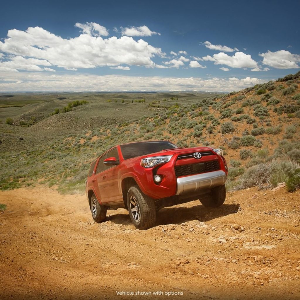 The best trails aren't known for being easy... #4Runner #LetsGoPlaces...