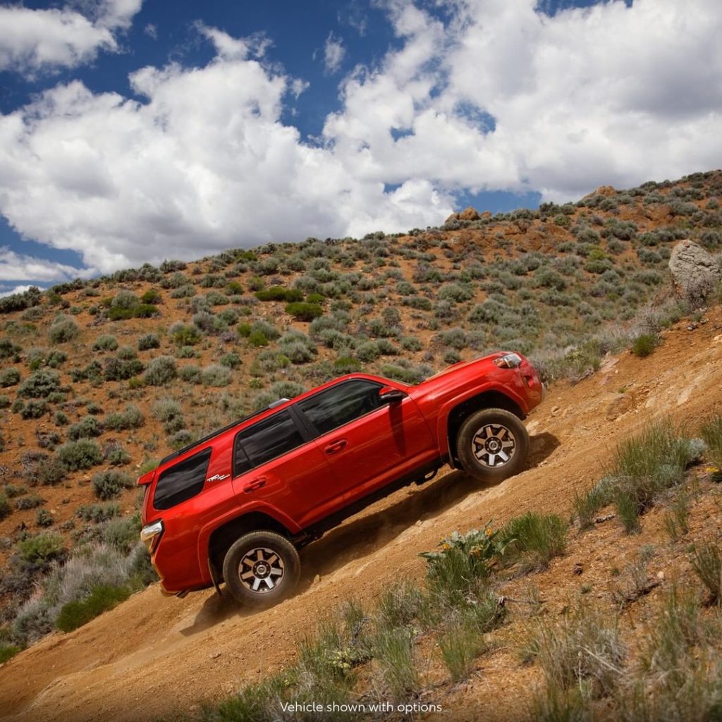 There for whenever you feel 'inclined' to explore.  #4Runner #LetsGoPlaces...