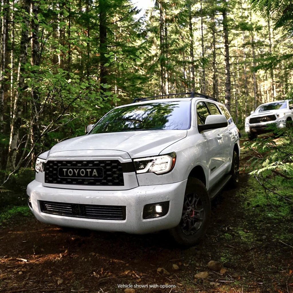 With #Sequoia #TRD Pro, venture where most never dare. #LetsGoPlaces...
