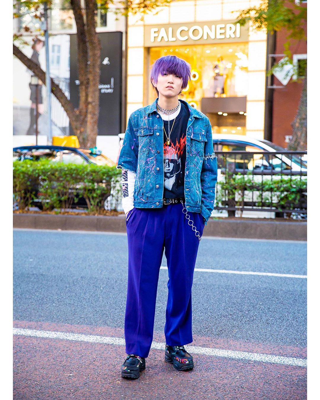 Tokyo Fashion: 19-year-old Japanese student Yuito (@yuito4312wt) on the ...