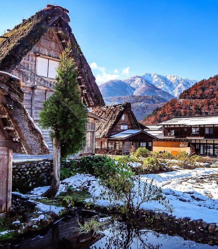 Shirakawa-go. A village you want to experience in every season.  Reposted from @...