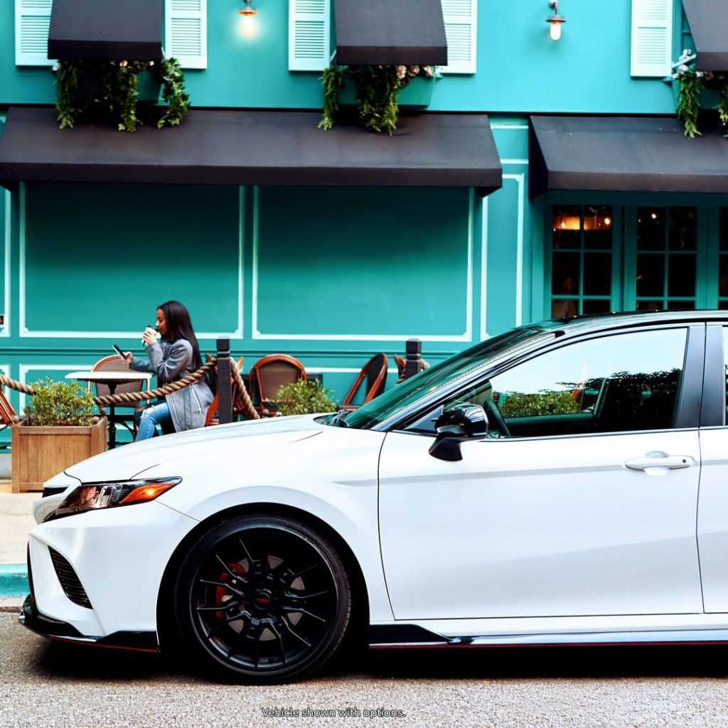 Take a break from the 9-5 life. #Camry #TRD #LetsGoPlaces...