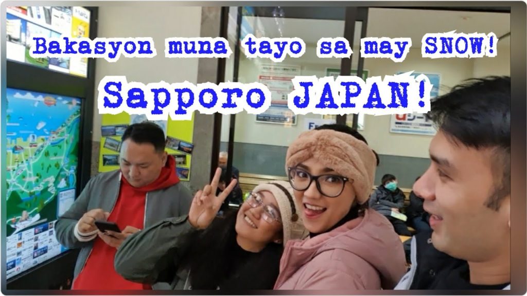 TRIP TO JAPAN  First time sa SNOW. Sapporo quick getaway.