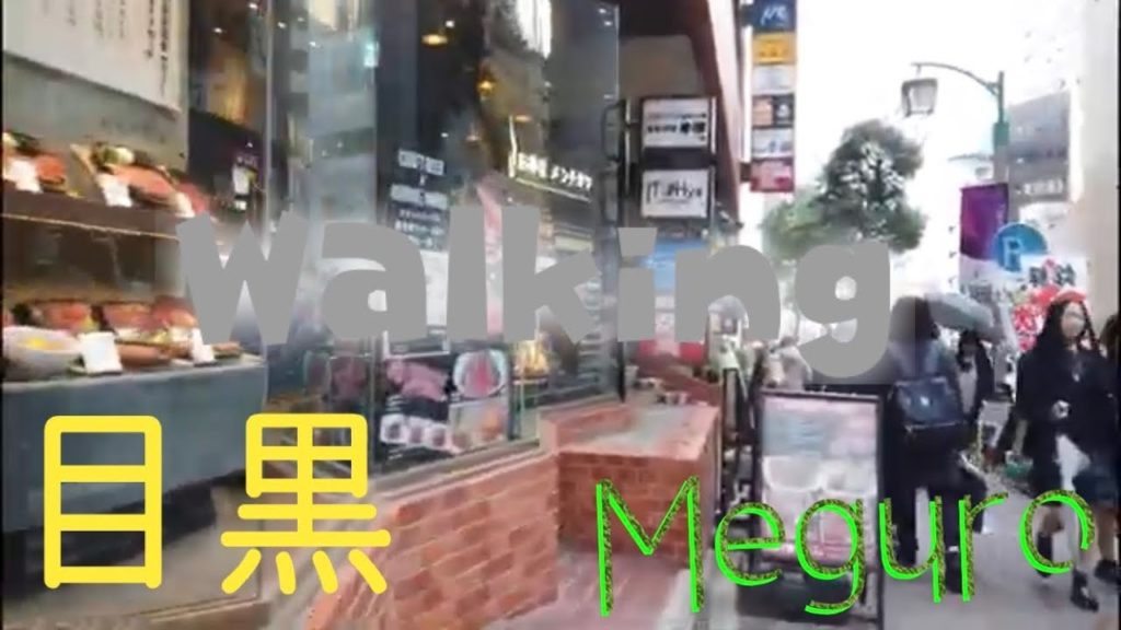 目黒駅周辺を散策 Walking Meguro  Tokyo