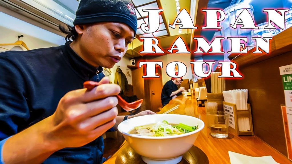 BEST of the BEST JAPAN RAMEN TOUR on a SUPER FAST BULLET TRAIN Japanese CULTURE Mega Travel VLOG