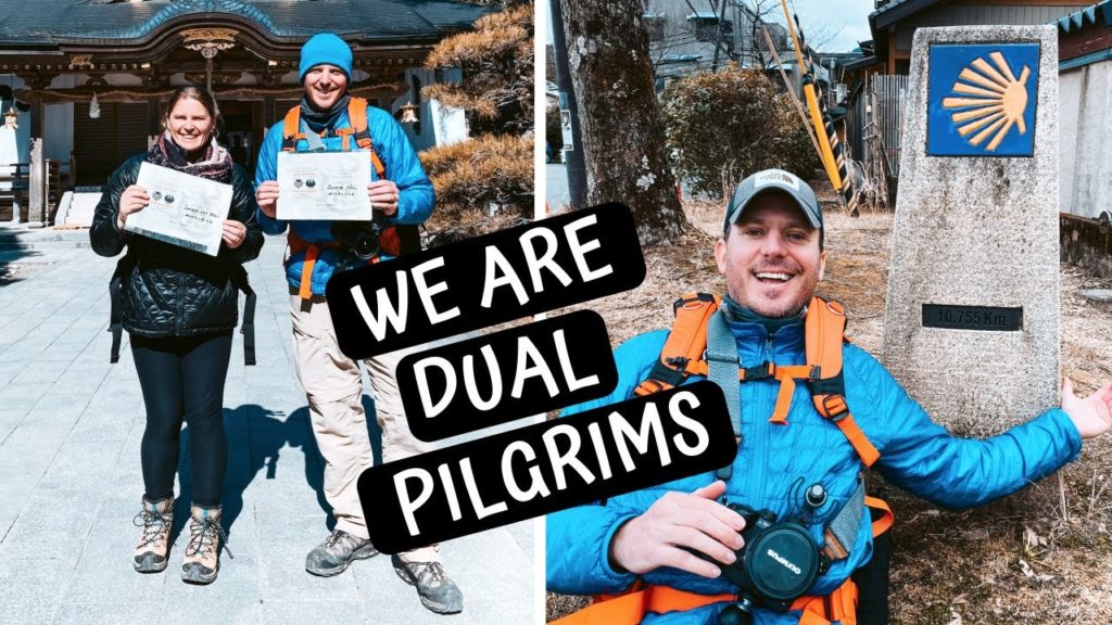 We are DUAL PILGRIMS! | KUMANO KODO Nakahechi Pilgrimage Route Day 4 | Yunomine Onsen We are DUAL PILGRIMS! | KUMANO KODO Nakahechi Pilgrimage Route Day 4 | Yunomine Onsen