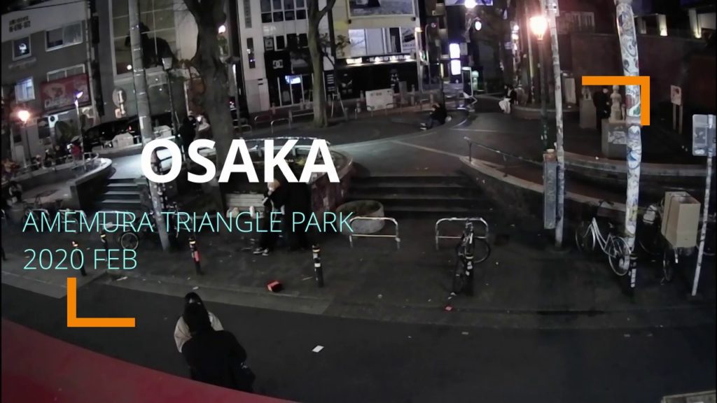 Osaka AMEMURA Triangle park No.1 2020 Feb