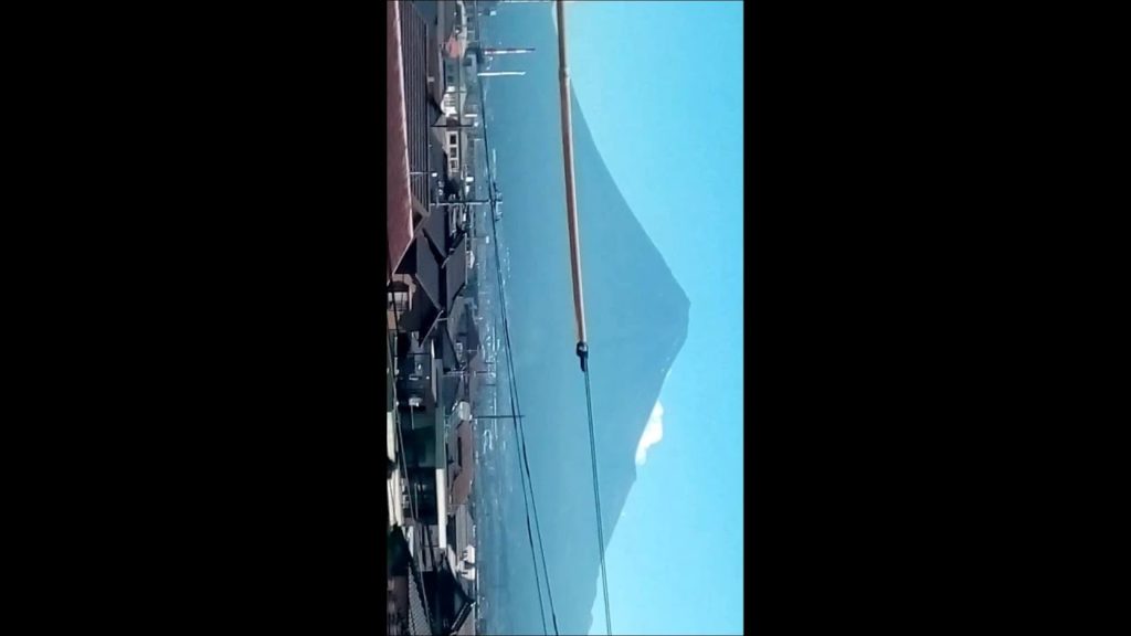 Mount Fujiyama by shinkansen