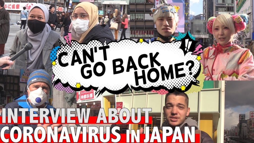 Coronavirus interview in Osaka Japan. What they think about corona? So different tourist's opinions!