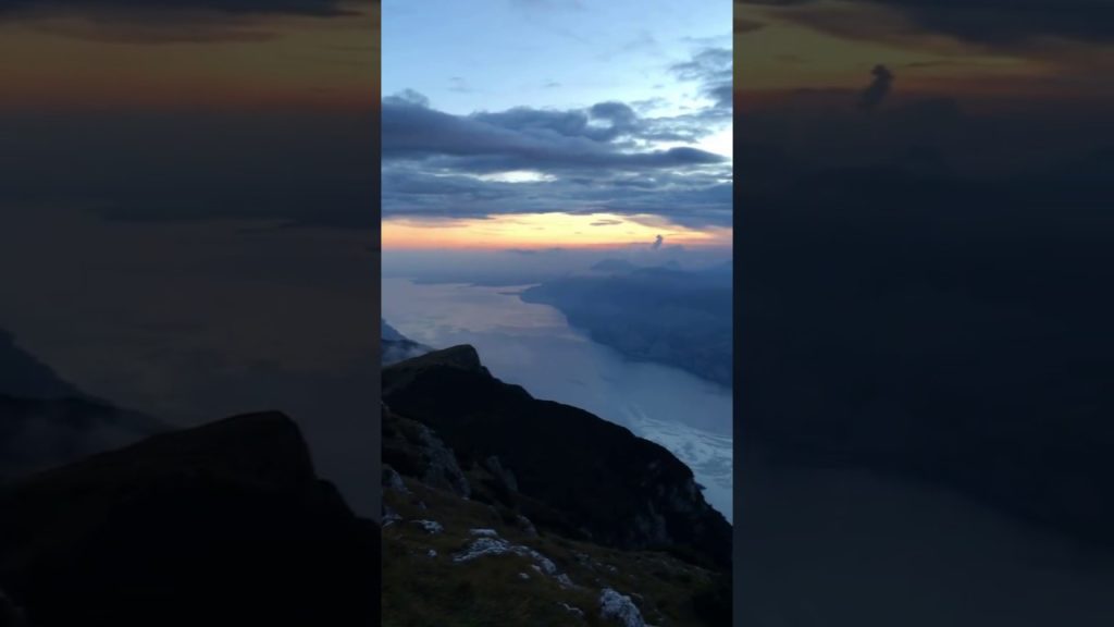 Lake Garda Sunset Panoramic
