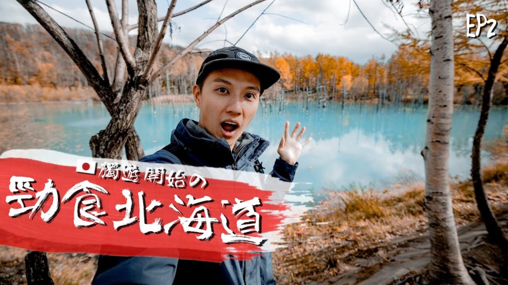 [🇯🇵 Vlog] 北海道秘境鄉郊 🦀腳放題 | 勁食北海道EP2 | 美瑛 青池 紅葉 日本 Sapporo
