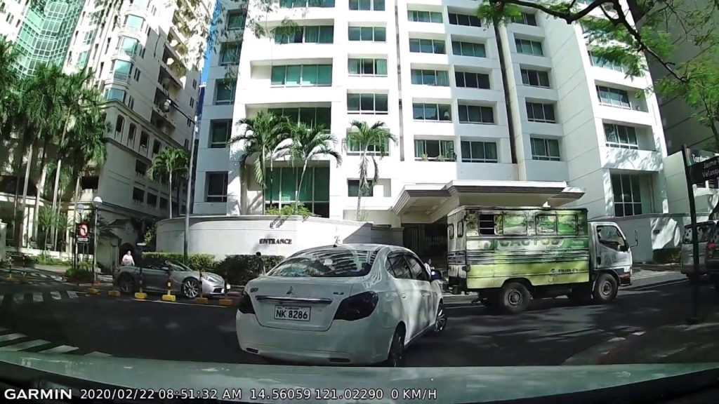 Driving from BGC, Taguig to Salcedo Village, Makati Using Garmin GDR E530 Dashcam