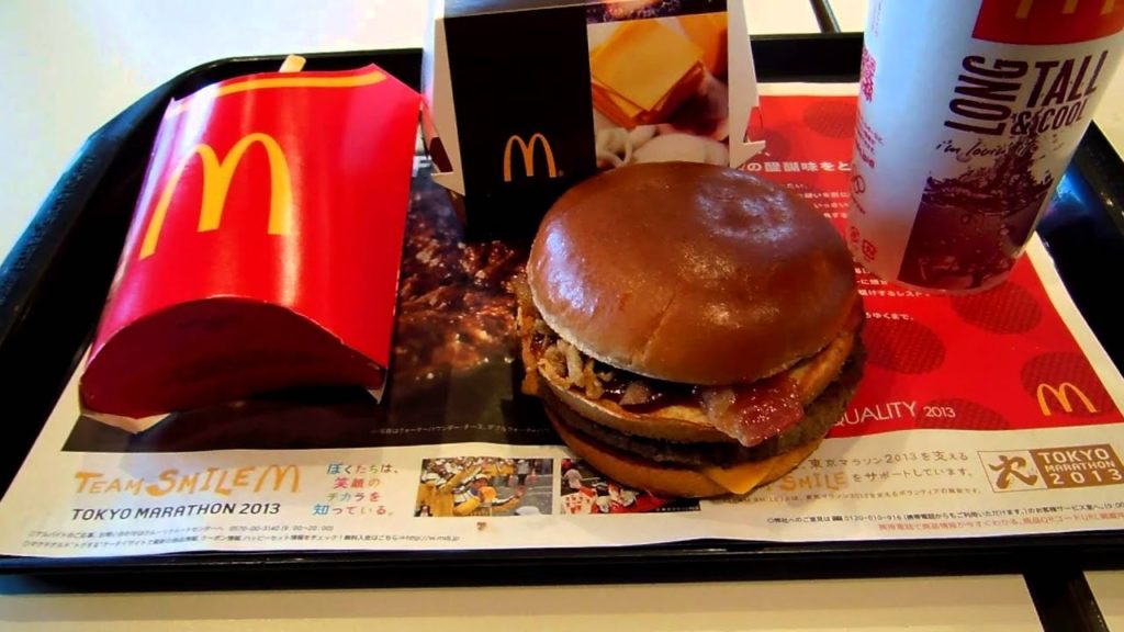 アキーラさん試食①マクドナルド浜松森田２５７店・テキサスバーガー・Texas-burger,Macdonalds