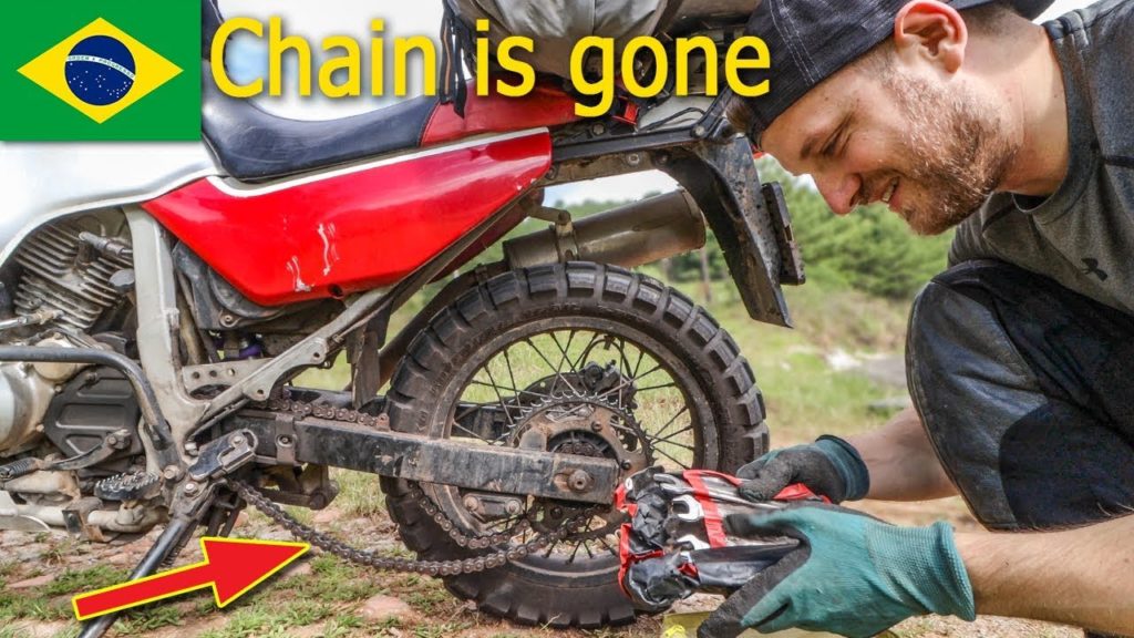 CHAIN FELL OFF!! (Rio do Rastro race to the Brazilian border) - ep89